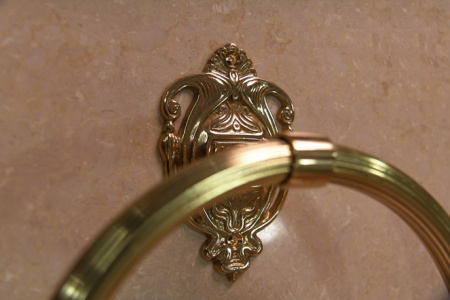 Полотенцедержатель Art&Max Impero AM-1231-Do-Ant античное золото фото