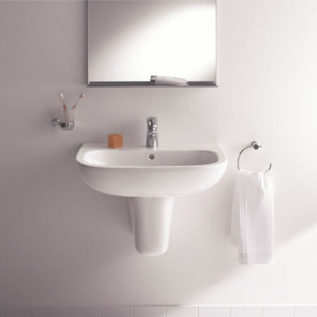 Подвесная раковина Duravit D-Code 23106000002 60 см фото