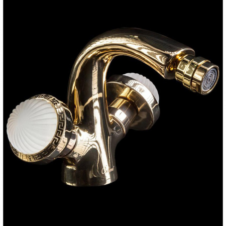 Смеситель для биде двухвентильный Boheme Satine 296-ST фото