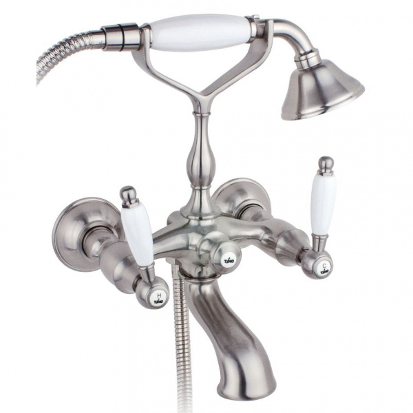 Смеситель для ванны с душем Timo Ritz 0144Y silver фото