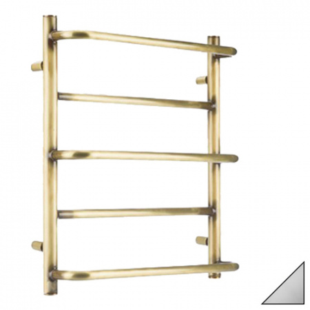 Полотенцесушитель электрический Garcia Ницца 5П 40х50 никель хром фото