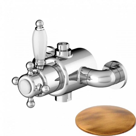 Термостатический смеситель для душа Gattoni Termostatici TSRE940V0.I br фото