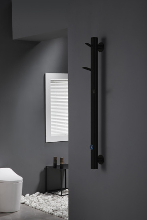 Электрический полотенцесушитель Boheme Uno 724-B OAK BLACK фото