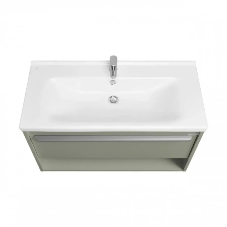 Тумба под раковину Акватон Хоуп 100 1A287401HP9D0 хаки фото