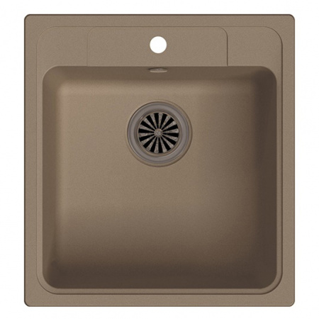 Мойка кухонная Ewigstein Elegant E- 50 темно-бежевый фото