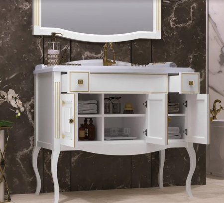 Тумба с раковиной Opadiris Лаура 100 Z0000007090 с патиной фото