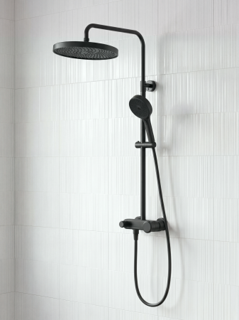 Душевая система AltroBagno Рикко (Ricco) ALTROBAGNORicco030222MB черный матовый фото
