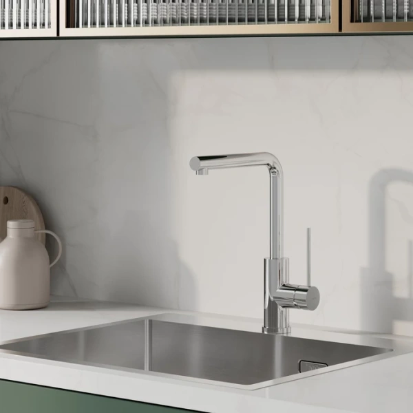 Смеситель для кухни Iddis Rule RULSBL0i05 хром фото