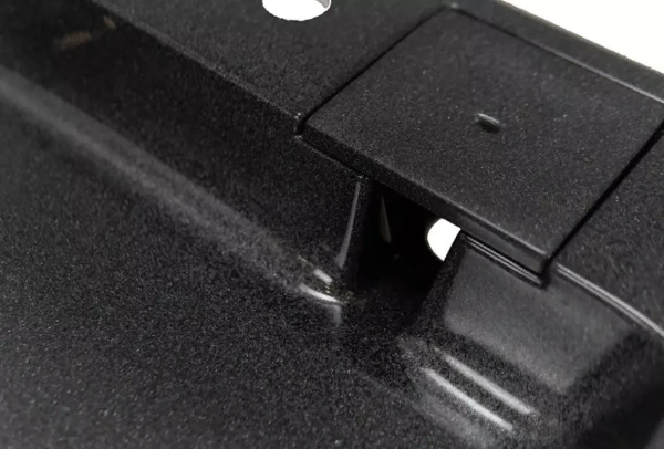 Раковина над стиральной машиной с кронштейнами Stella Polar Солярис SP-00001341 60x60 черный металлик фото