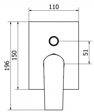 Смеситель для ванны и душа Cezares Lillia LILLIA-VDIM-01-Cr фото