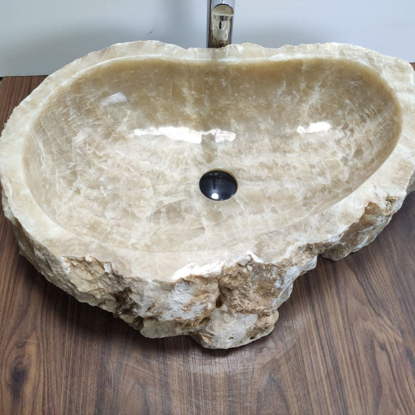 Накладная раковина из оникса Erozy BL EO-01359 (67*46*15) фото