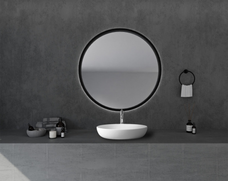 Накладная раковина Abber Stein AS2619 60x40 белая матовая фото