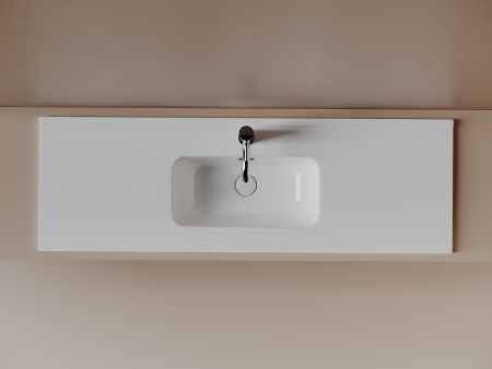 Раковина Ceramica Nova Compact CN7028 121x39 фото