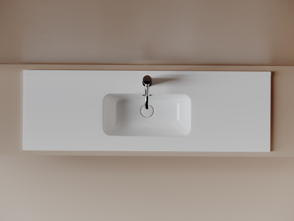 Раковина Ceramica Nova Compact CN7028 121x39 фото