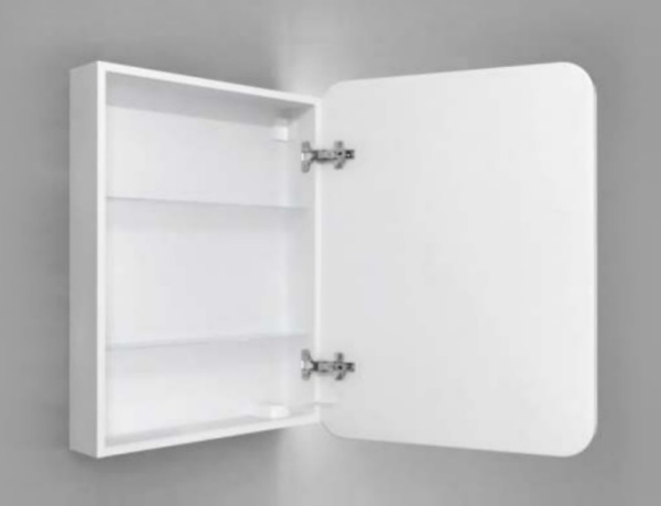 Зеркало-шкаф Jorno Briz Bri.03.50/W 50 см фото