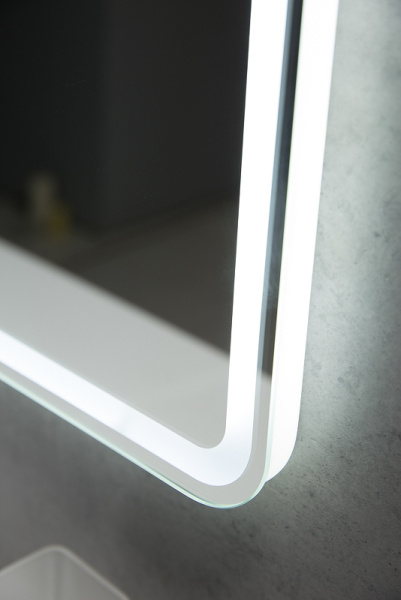 Зеркало BelBagno Marino SPC-MAR-600-800-LED-TCH-SND с голосовым управлением и подогревом фото