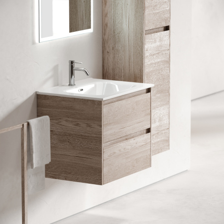 Тумба под раковину Sancos Libra LB60EG дуб галифакс натуральный фото