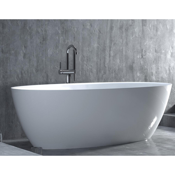 Ванна из литьевого мрамора Salini Alda Nuova 101912G 170x80 белый глянец фото