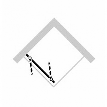 Двустворчатая дверь Huppe Series X1 120905.069.321 90x190 фото