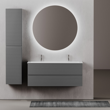 Тумба под раковину Sancos Folk FL120GS Grey soft фото