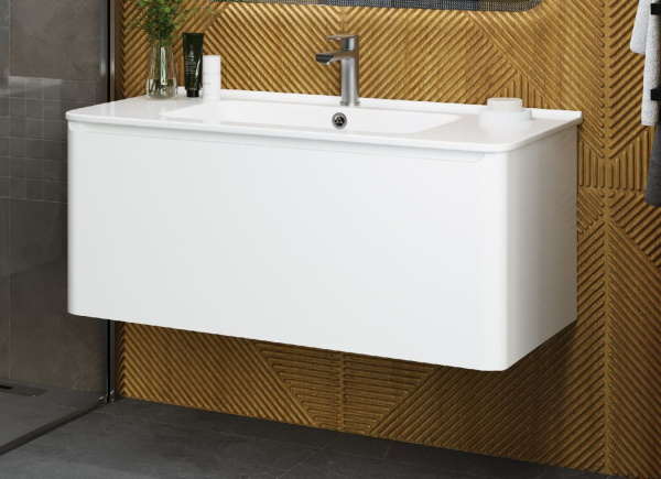 Тумба под раковину Art&Max Sanremo AM-Sanremo-1000-1C-SO-BL 100 см фото