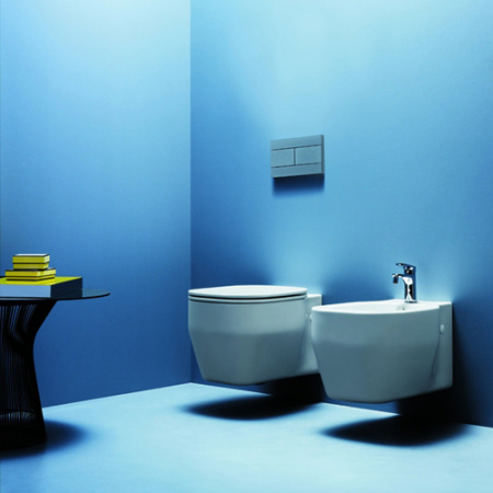 Унитаз подвесной Azzurra Glaze GLZ100/SOSK bi фото