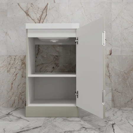 Тумба напольная Style Line Моно ЛС-00002452 серая галька фото