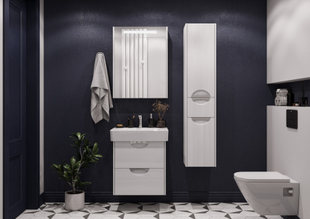 Зеркало-шкаф Акватон Сильва 60 1A216202SIW70 фото