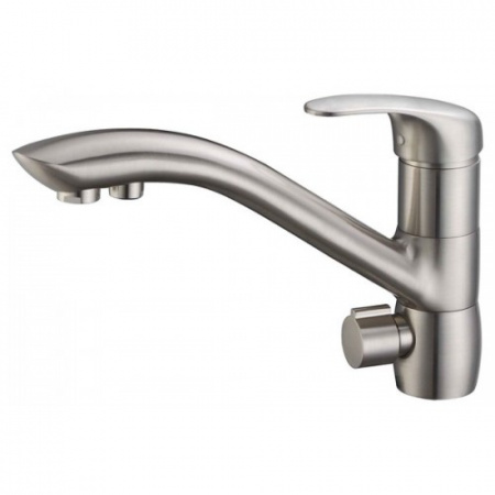 Смеситель для кухни кухни с фильтром для воды Kaiser Venus 39066-5 серебро фото