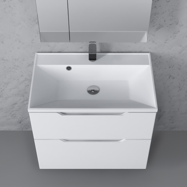 Тумба с раковиной Raval Wector 70 Wct.01.70/P/W/MD фото