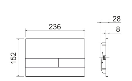 Инсталляция для унитаза Ceramica Nova Envision CN1002CH с кнопкой фото