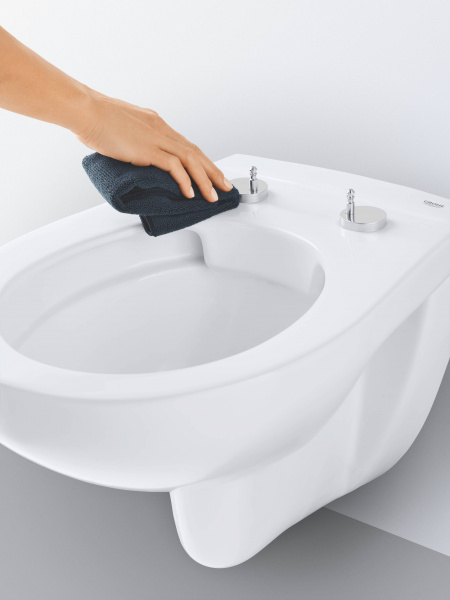 Унитаз подвесной Grohe Bau Ceramic 39427000 без сиденья фото