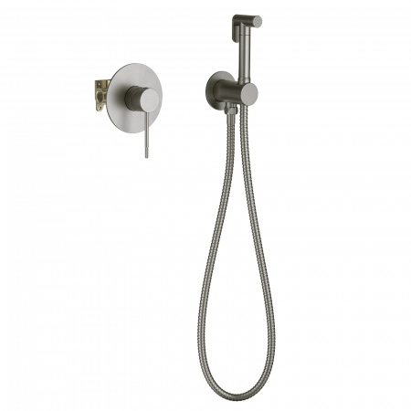 Гигиенический душ со смесителем Timo Saona 2389/18SM черное золото фото