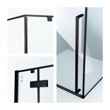 Душевой уголок Iddis Slide LI6BS2i23 120x90 черный фото