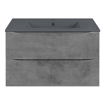 Тумба под раковину Vincea Mia VMC-2MC750BT Beton 75 см фото
