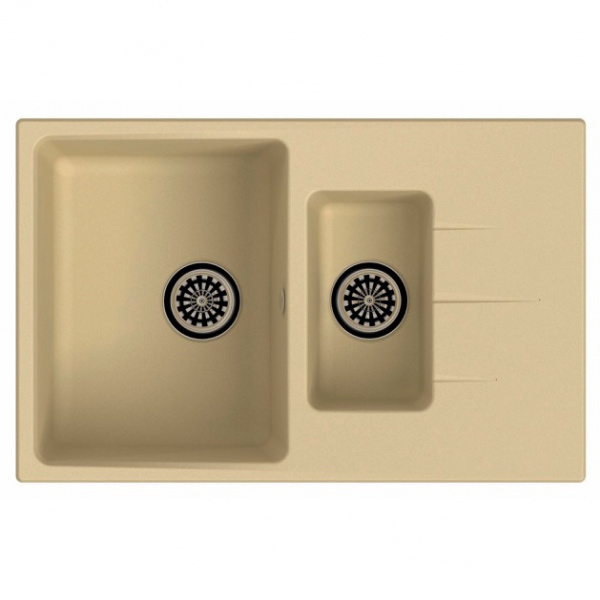 Мойка кухонная Ewigstein Gerd G- 60KF бежевый фото