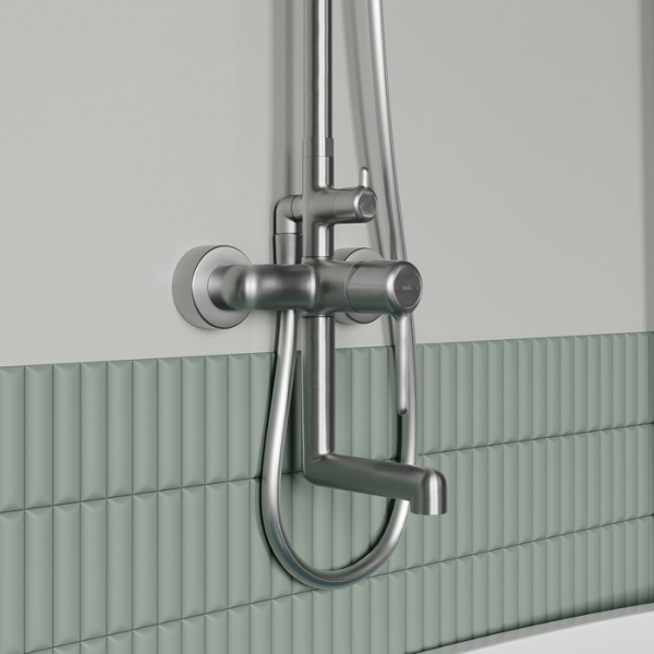 Душевая система Iddis Aiger AIGBC3Fi06 хром матовый фото