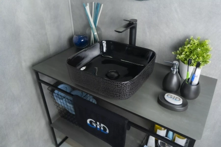 Накладная раковина GID Luxe Line D1303H004 38,5х38,5 фото