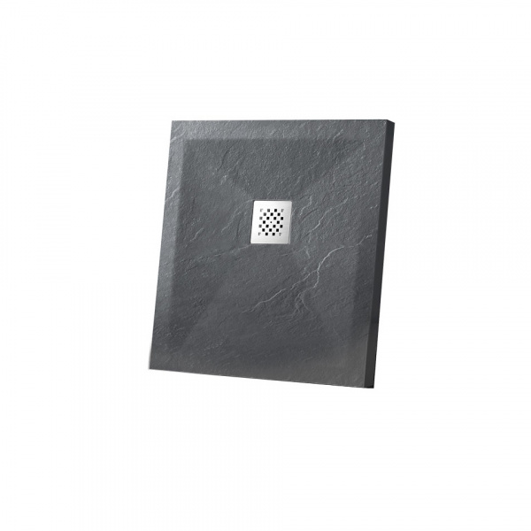 Поддон для душа Vincea VST-4SR1010A 100x100 антрацит фото