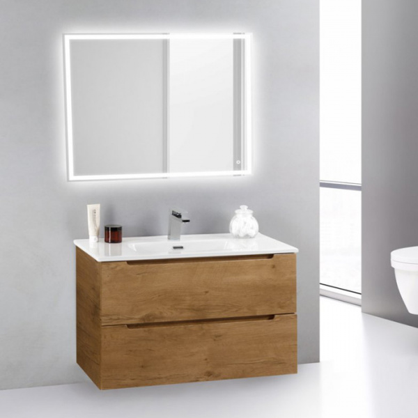 Тумба под раковину BelBagno Etna 39 ETNA39-800/390-2C-SO-RN-P Rovere Nature фото