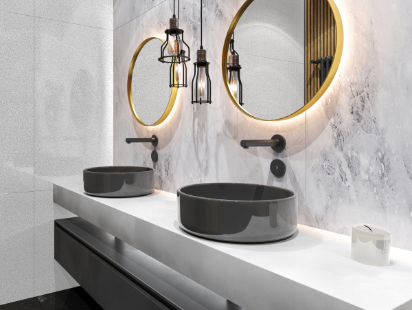 Сенсорный смеситель для раковины встроенный Timo Saona 2373/03SM Черный фото