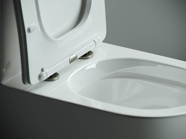 Унитаз компакт безободковый Ceramica Nova Metropol CN4001-B с сиденьем микролифт фото