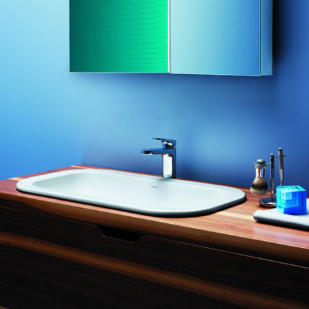 Раковина Azzurra Glaze GLZ 69x38/IN bi*0 фото