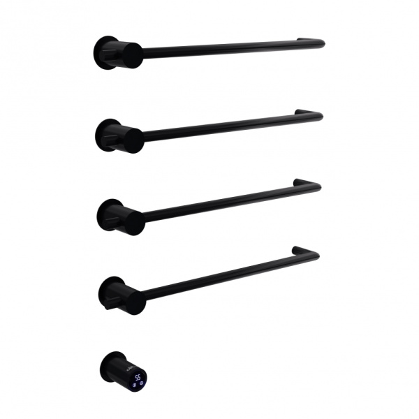 Электрический полотенцесушитель Abber Charme AH4004MB черный матовый фото