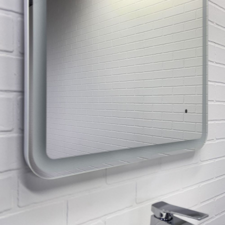 Зеркало Comforty Лотос-60 LED-подсветка, бесконтактный сенсор  00-00014244CF 60x80 фото