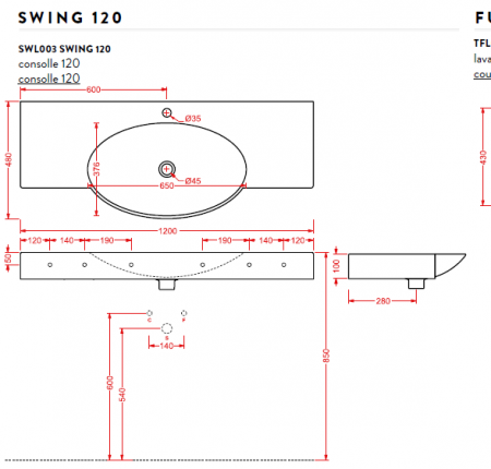 Накладная раковина Artceram Swing SWL003 01 00 bi*1 фото