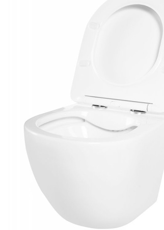 Унитаз подвесной BBelBagno Uno BB3105CHR/SC с сиденьем микролиф фото