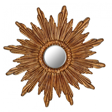 Зеркало в раме солнце Art-Zerkalo Ray Bronze GY165BR фото
