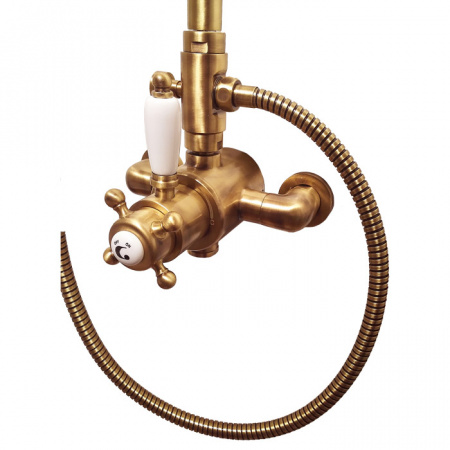 Термостатический смеситель для душа Gattoni Termostatici TSRE940V0br фото