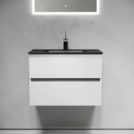 Тумба под раковину Sancos Urban UR70W белый глянец фото